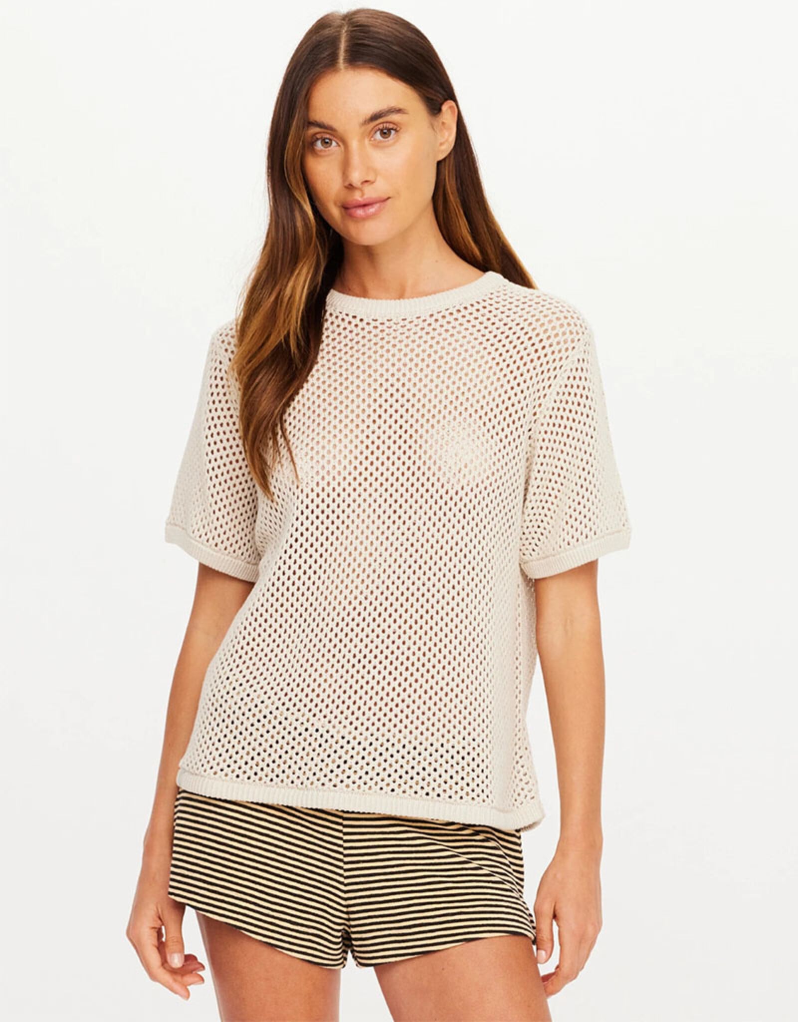 THE UPSIDE KNIT CASEY TEE