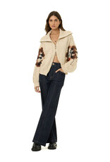 YOUNG FABULOUS & BROKE MANEA ZIP UP CARDI