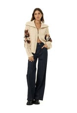 YOUNG FABULOUS & BROKE MANEA ZIP UP CARDI