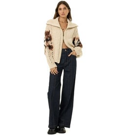 YOUNG FABULOUS & BROKE MANEA ZIP UP CARDI