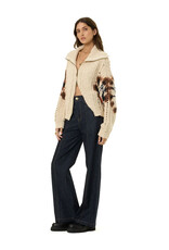 YOUNG FABULOUS & BROKE MANEA ZIP UP CARDI