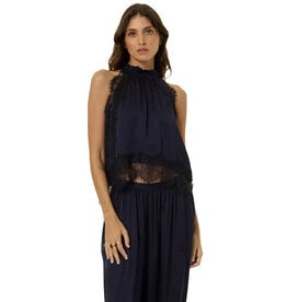 YOUNG FABULOUS & BROKE CELEST LACE TOP