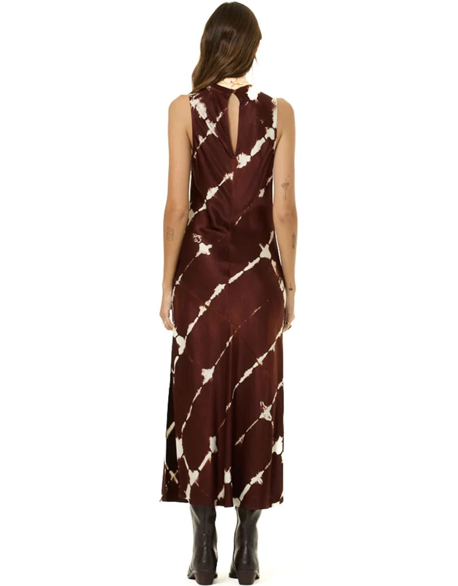 YOUNG FABULOUS & BROKE QUINTA MIDI DRESS