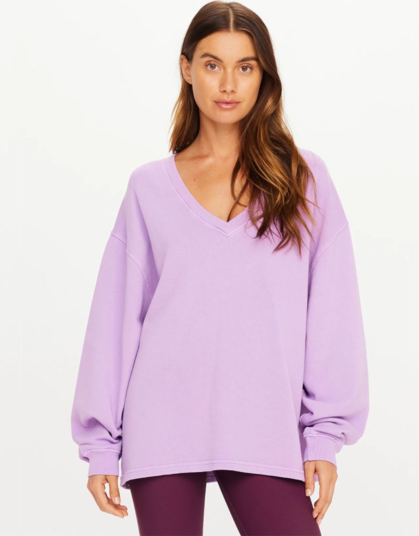 THE UPSIDE SOUL LOU V NECK SWEATER
