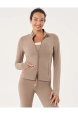 CREAM YOGA ASTRA ZIP JACKET
