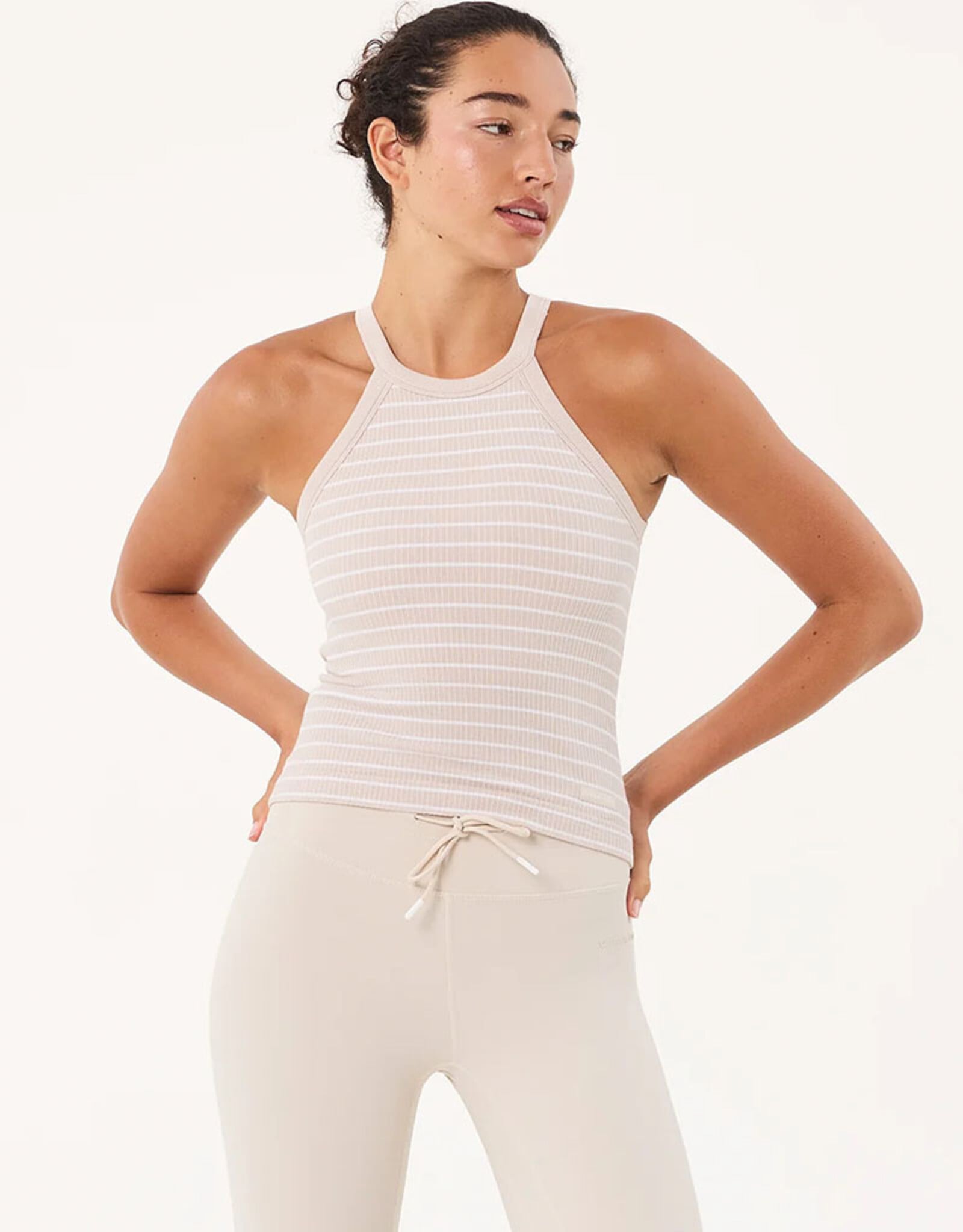 CREAM YOGA THEA BRA TANK