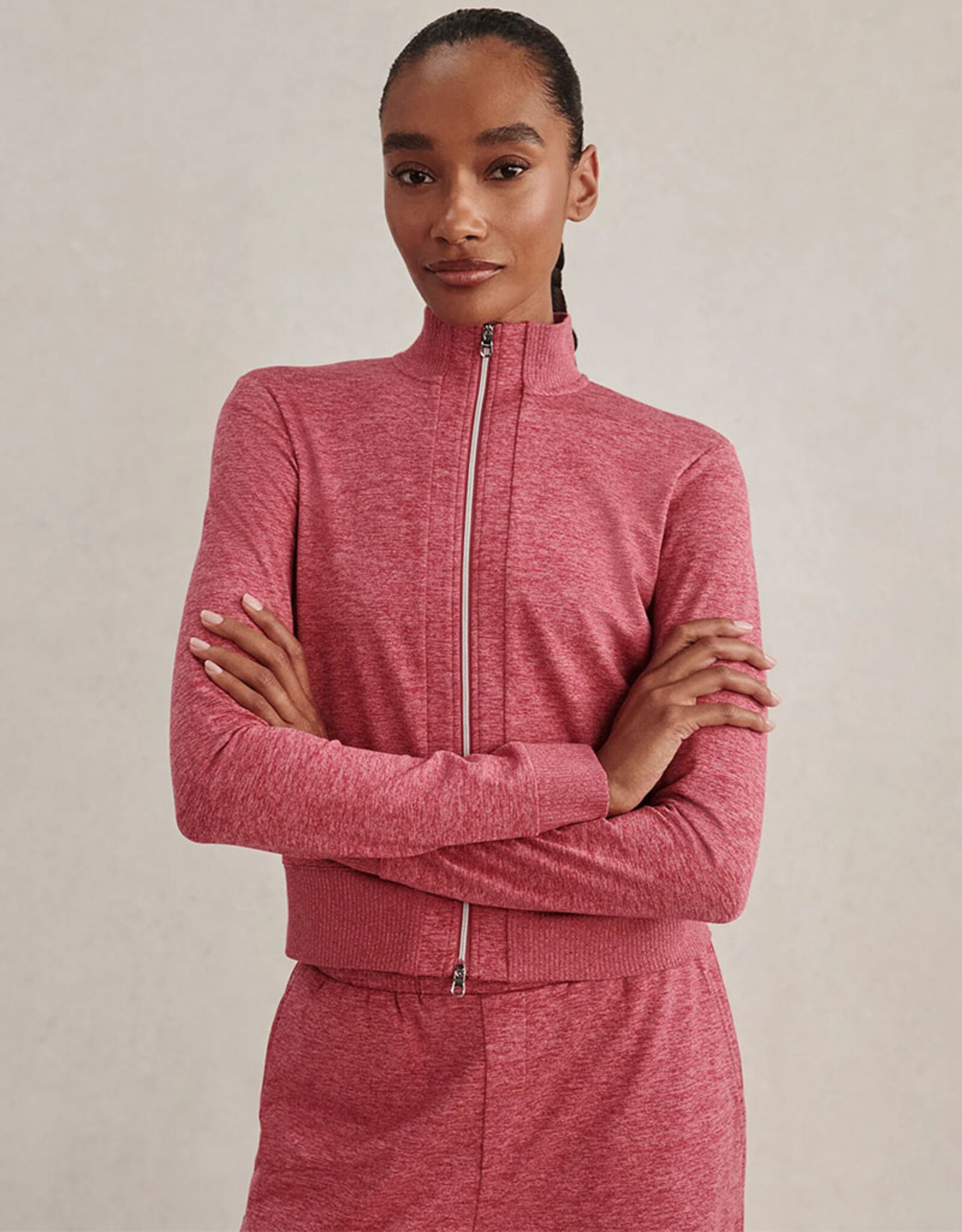 VARLEY RUFUS CROPPED ZIP THROUGH