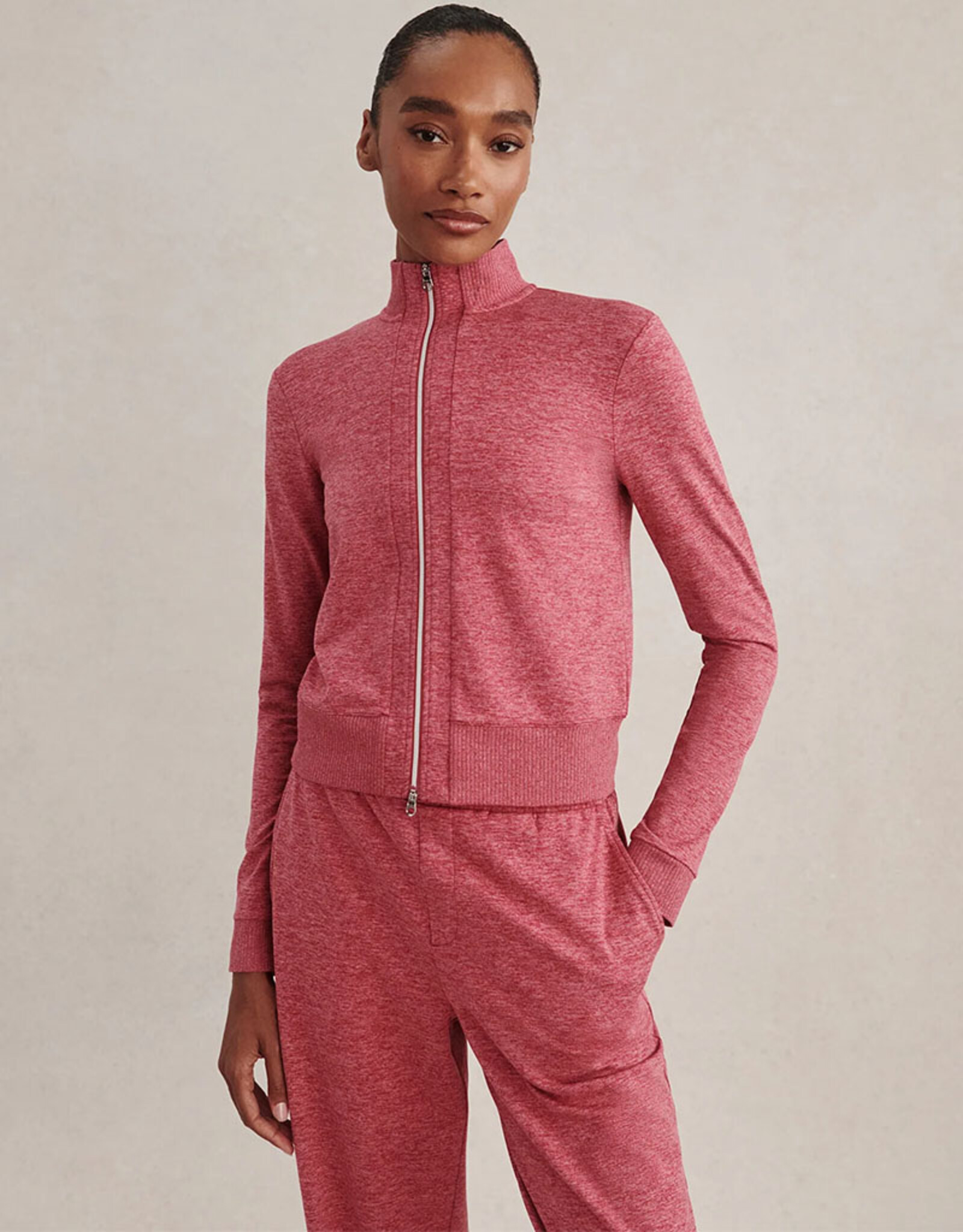 VARLEY RUFUS CROPPED ZIP THROUGH