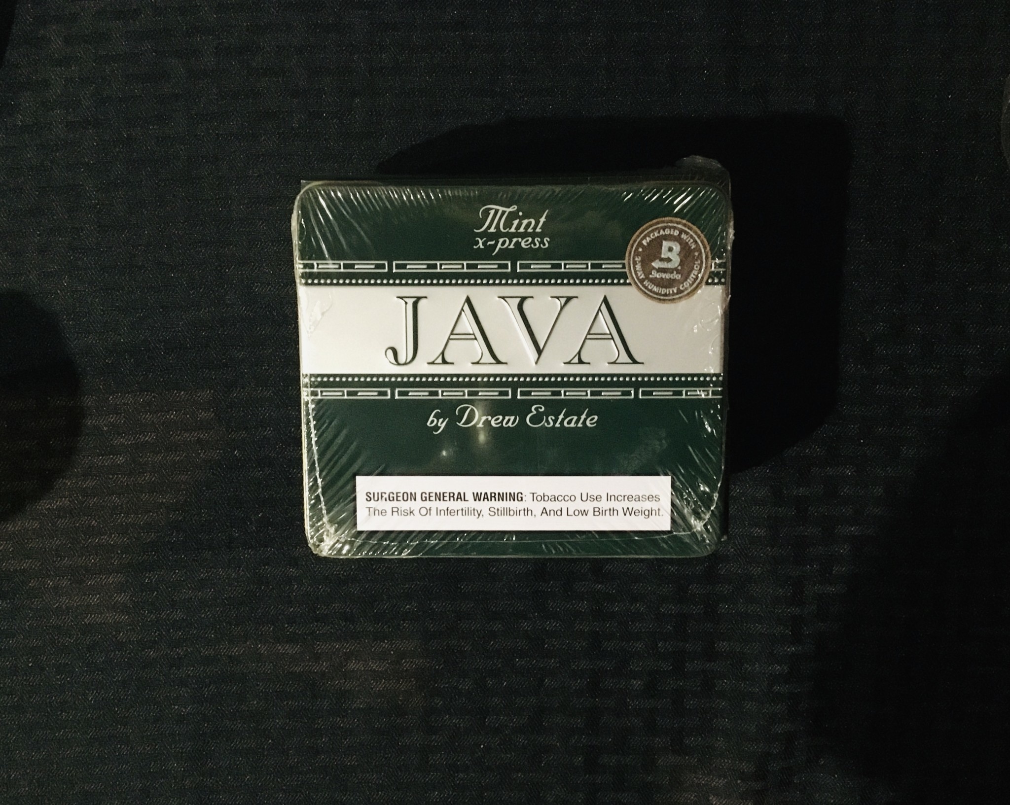 Java Republic Mint Java Mint x-press 4x32 Tin of 10 - The Cigar Shop