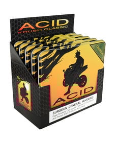Acid by Drew Estate Krush Tin of 10 Green Candela Sleeve of 5 Tins