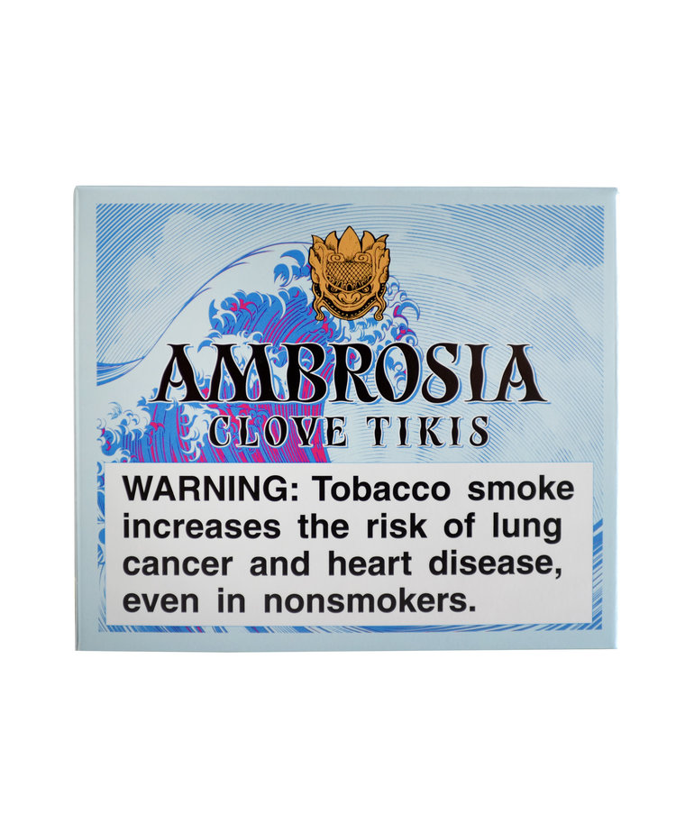 Ambrosia by Drew Estate Clove Tiki Tin of 10