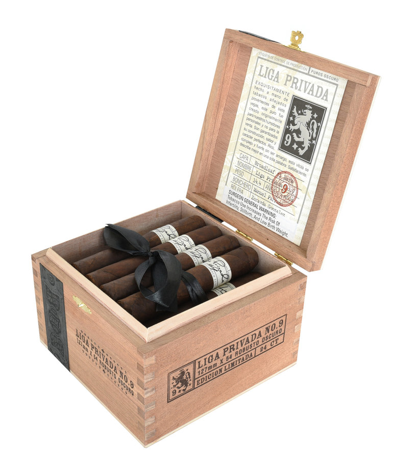Liga Privada by Drew Estate No. 9 Robusto 5x54 Box of 24