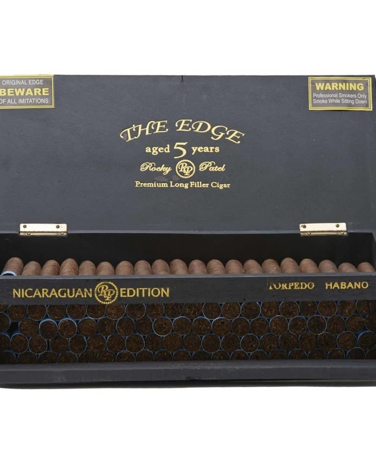 Rocky Patel Rocky Patel Edge Nicaraguan Habano Toro 6x52 Tray of 100