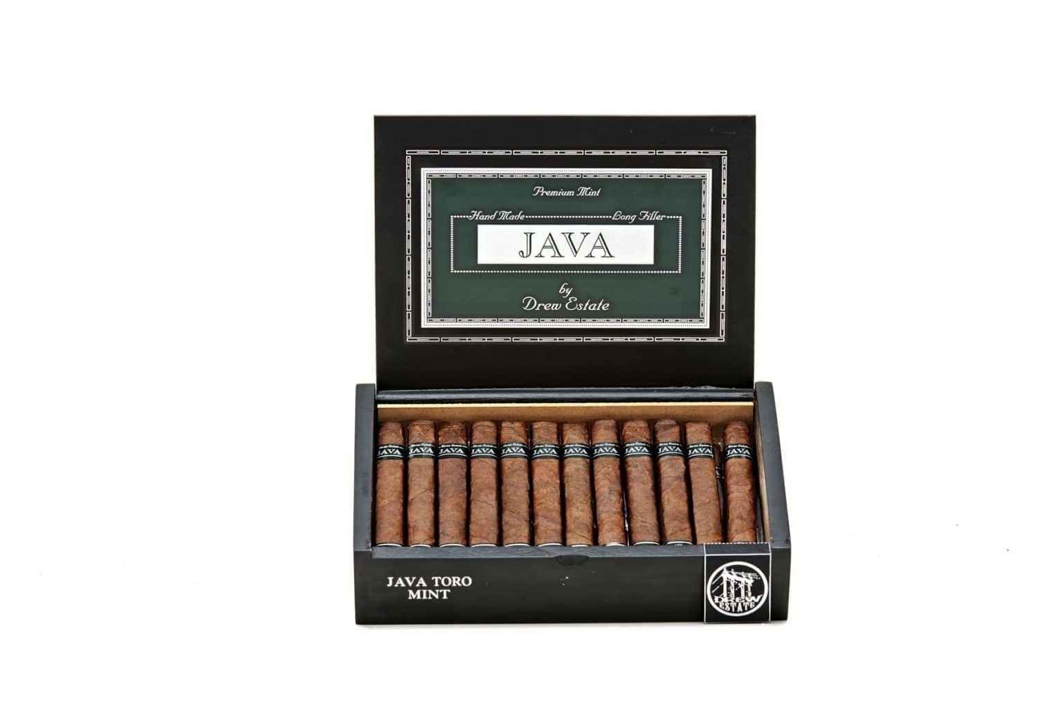 Java by Drew Estate Mint Robusto Box of 24 - The Cigar Shop - The Cigar ...
