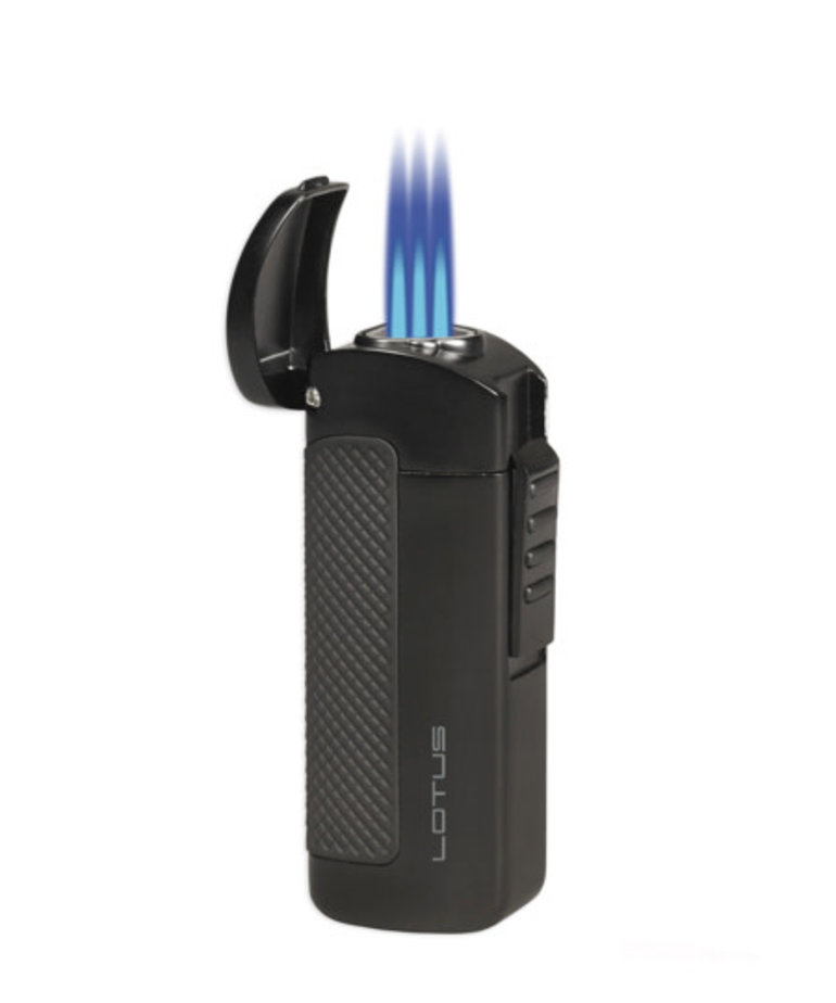 Lotus CEO Triple Flame Torch lighter - Black