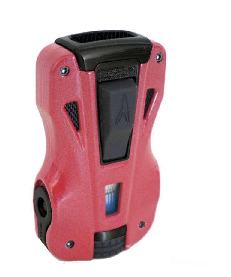 Lotus GT Twin Pinpoint Torch - Glossy Red & Black Matte