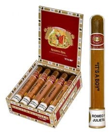 Romeo y Julieta Romeo y Julieta Reserva Real It's a Boy Tubo Box of 10