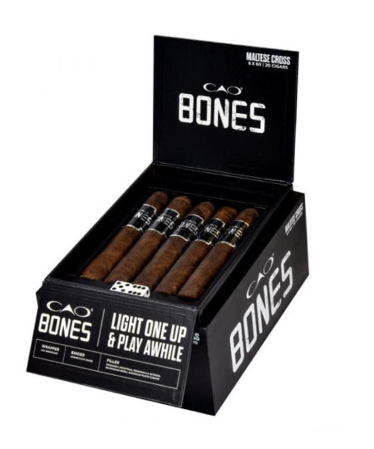 CAO CAO Bones Maltese Cross Gigante 6x60 Box of 20