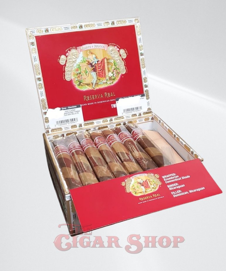 Romeo y Julieta Romeo y Julieta Reserva Real Twisted Toro 6x54 Box of 25