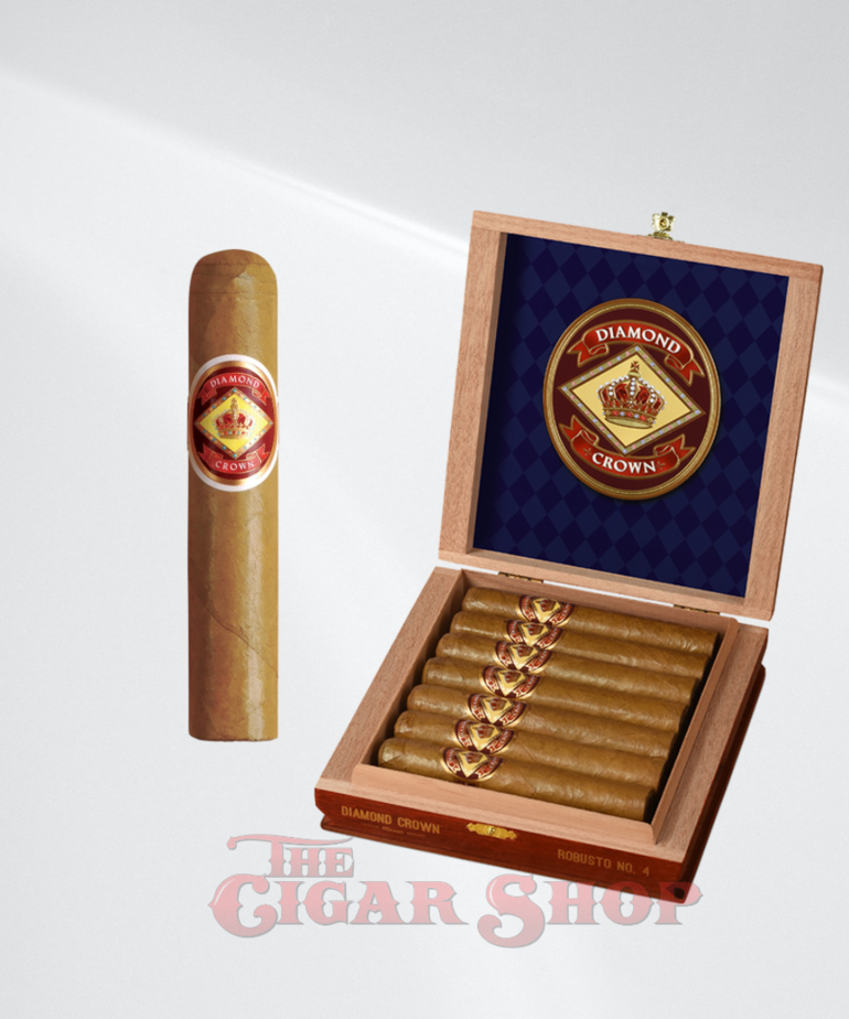 Diamond Crown Double Robusto No. 4 Natural 5.5x54