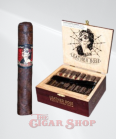 Deadwood by Drew Estate Leather Rose Petite Corona 4x43 Box of 24