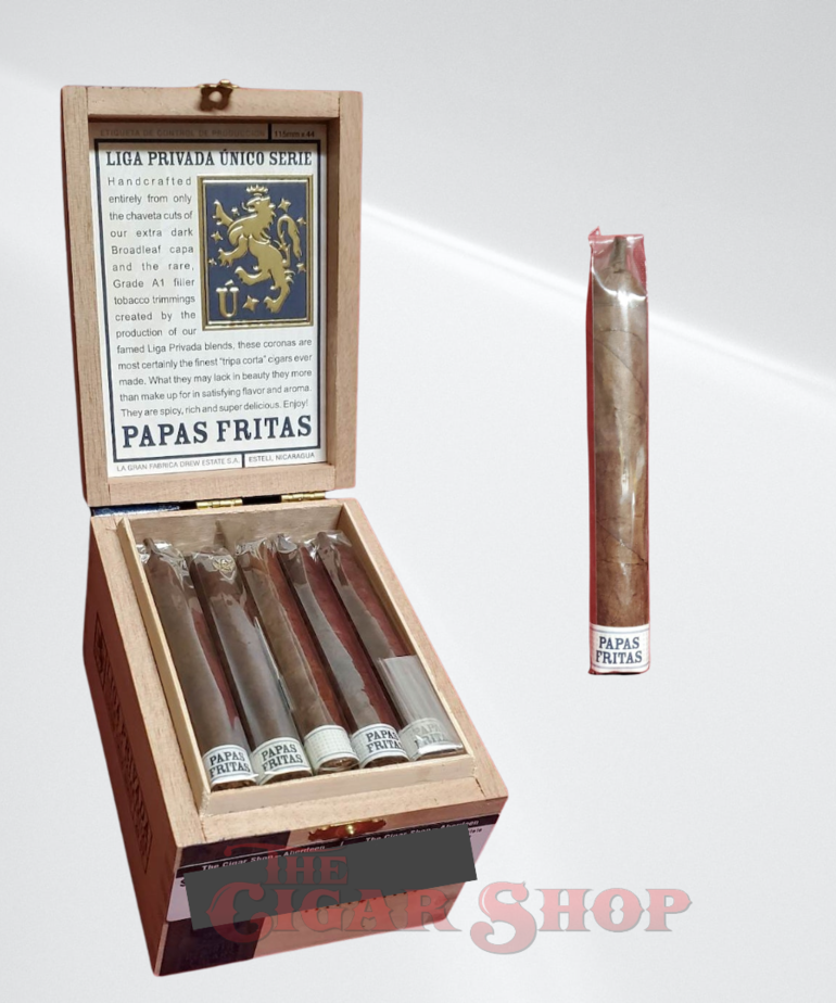 Liga Privada by Drew Estate Unico Series Papas Fritas 4.5x43 Box of 25