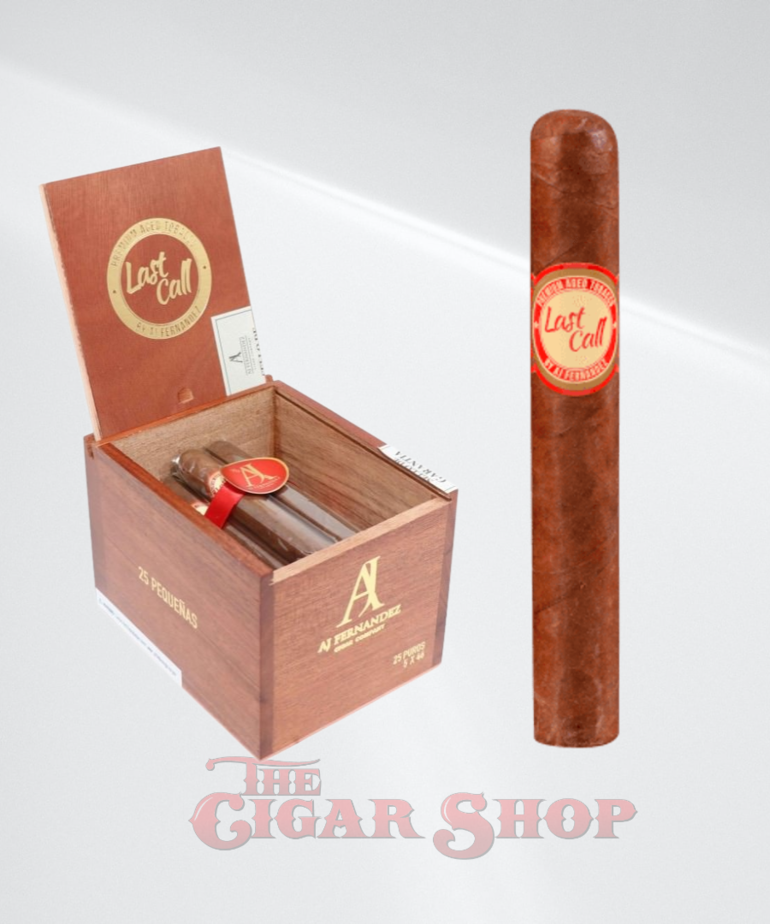 Last Call by AJ Fernandez Habano Pequenas 5x46 Box of 25