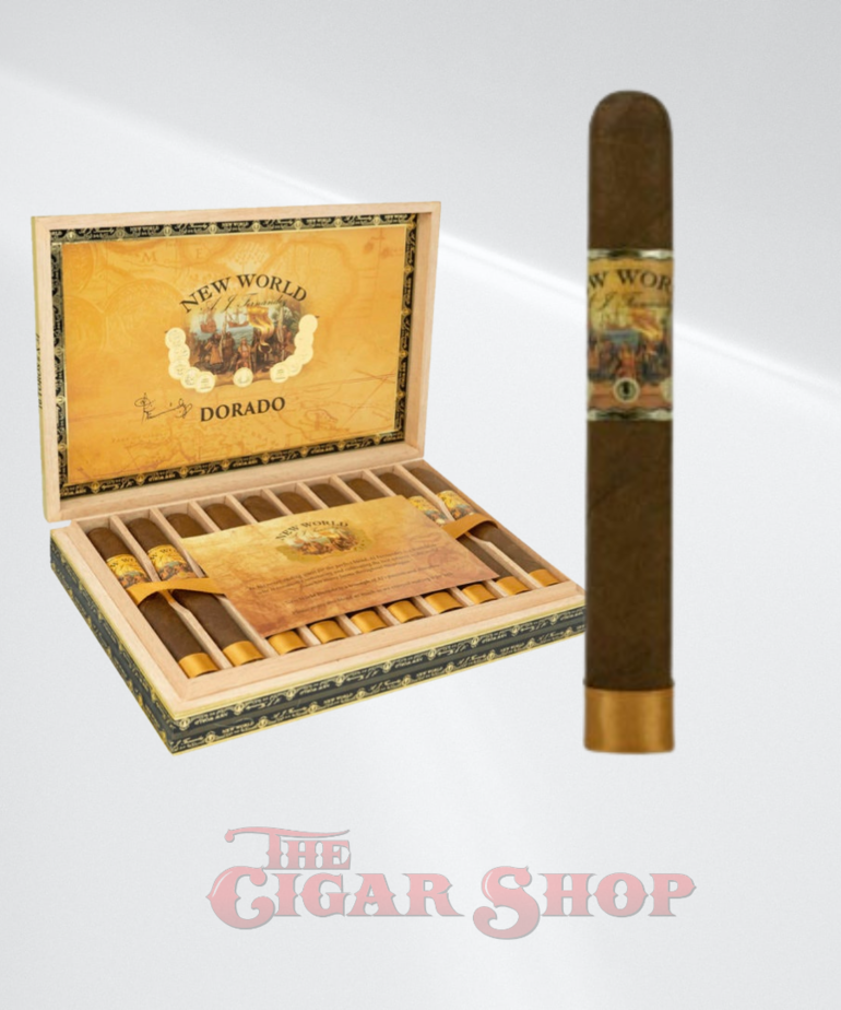 New World by AJ Fernandez Dorado Toro 6x54 Box of 10