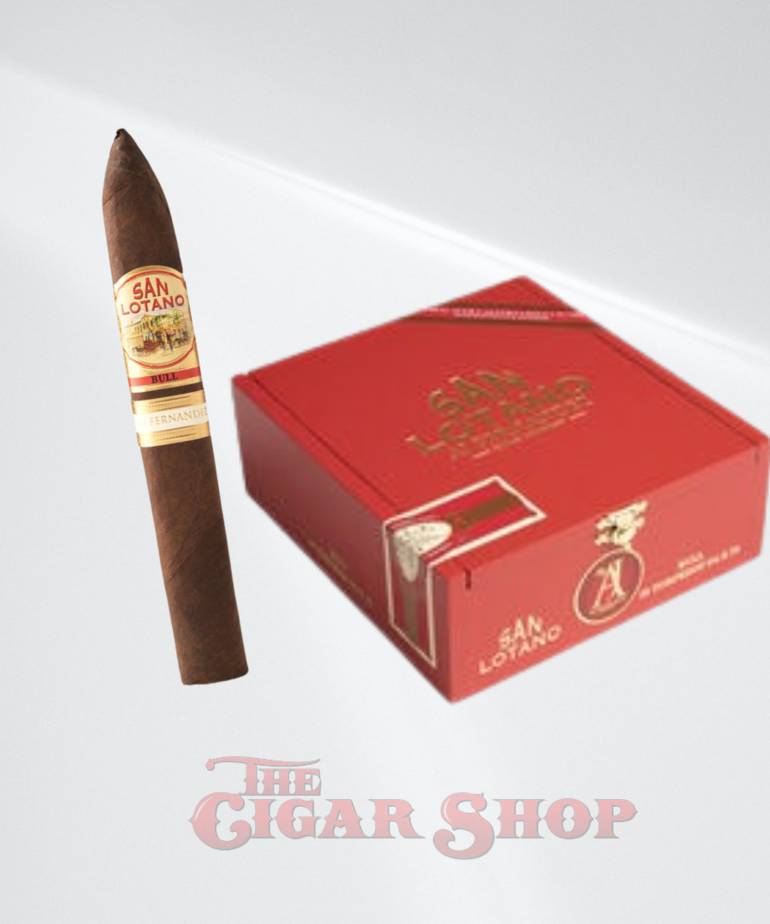 San Lotano by AJ Fernandez The Bull Torpedo 6.5x54 Box of 20