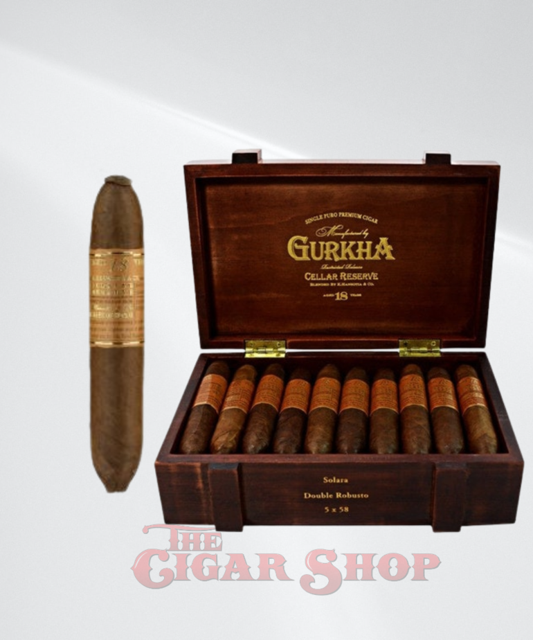 Gurkha Gurkha Cellar Reserve 18 Year Solara Perfecto 5x58 Box of 20