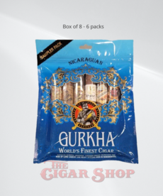 Gurkha Gurkha Nicaraguan Blue Toro Pack of 6 Box of 8