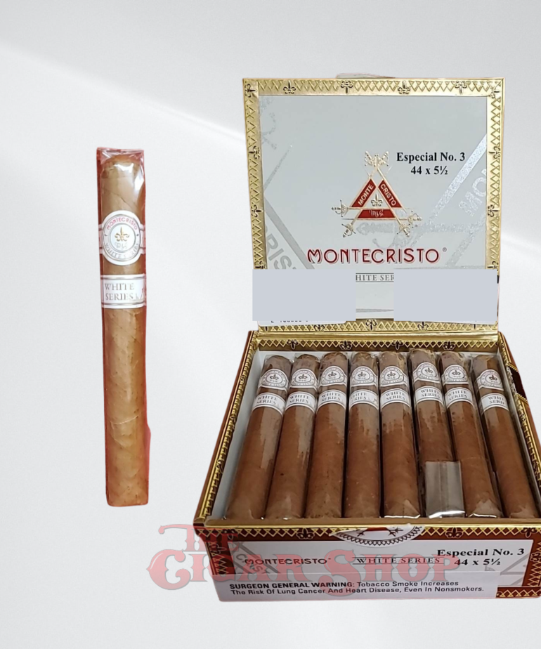 MonteCristo White Especial #3 5.5x44 Box of 27