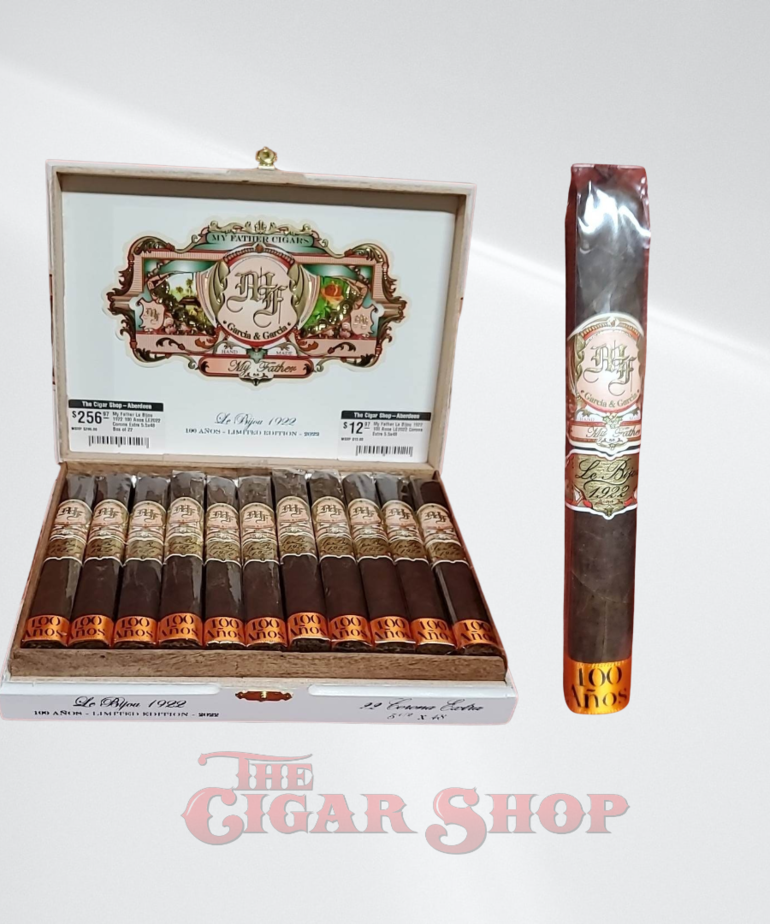 My Father My Father Le Bijou 1922 100 Anos LE2022 Corona Extra 5.5x48 Box of 22