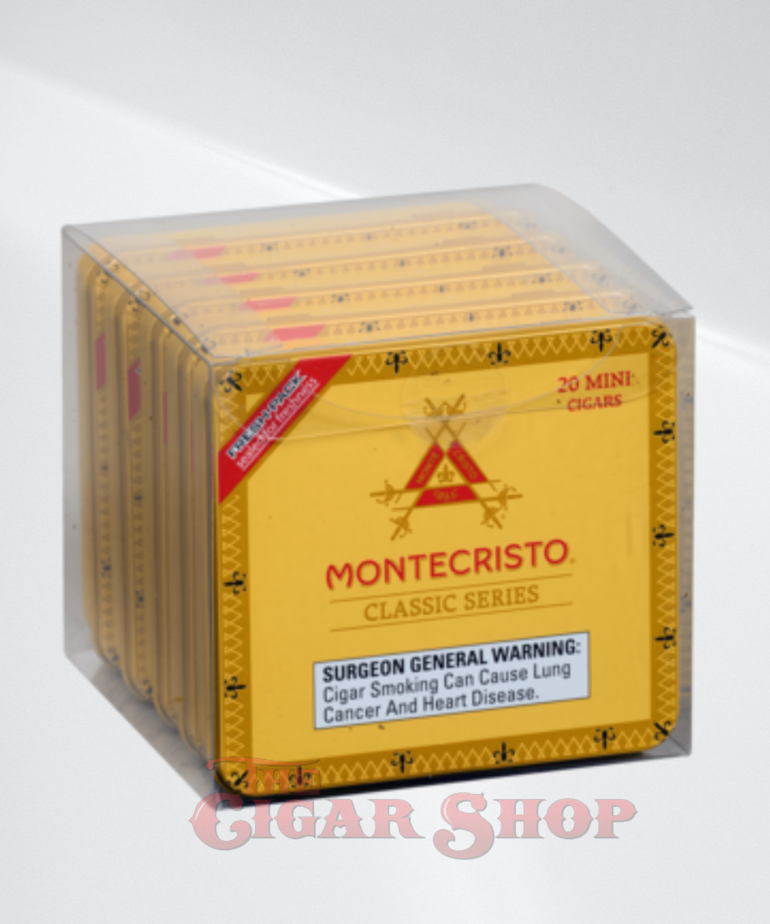 MonteCristo MonteCristo Classic Mini Tin of 20 Sleeve of 5 Tins