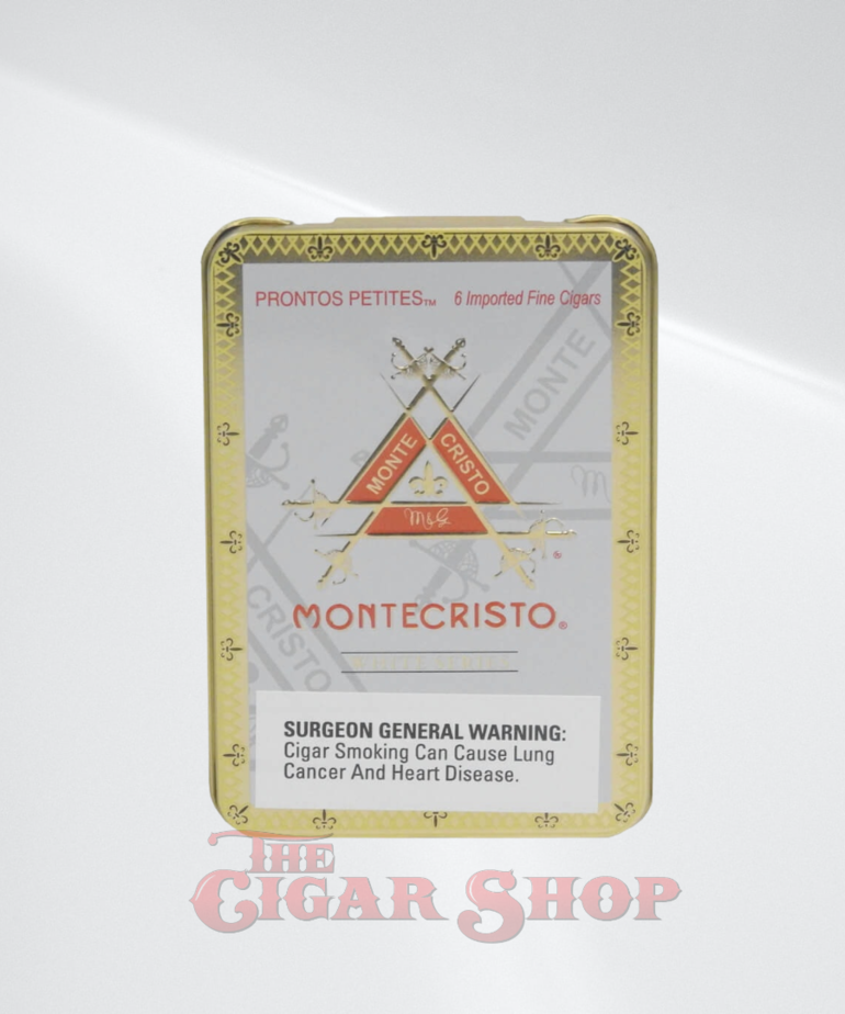 MonteCristo Montecristo White Pronto Petities 33x4 Tin of 6