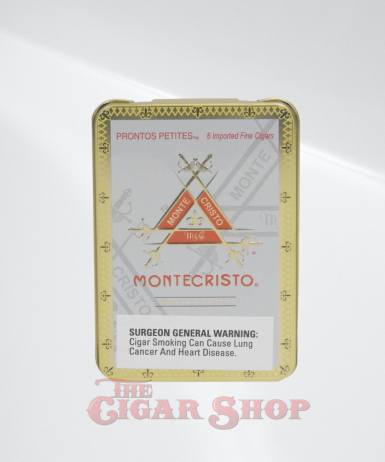 Montecristo White Pronto Petities 33x4 Tin of 6