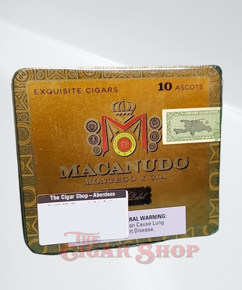 Macanudo Macanudo Cafe Gold Ascots Tin of 10