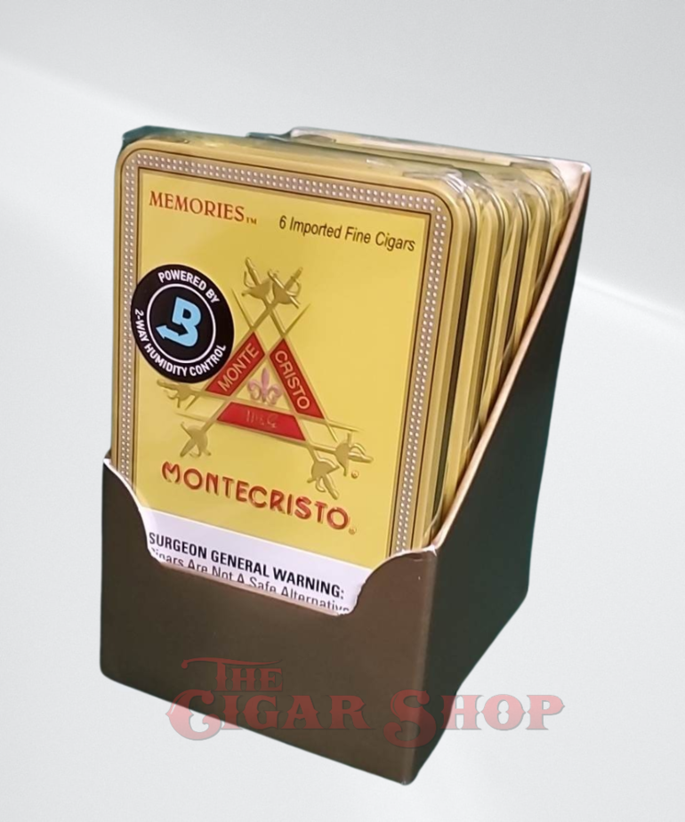 MonteCristo Memories 33x4 Tin of 6 Sleeve of 5 Tins