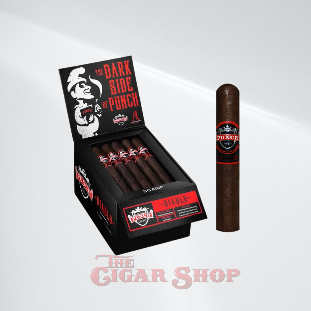 Punch Diablo Diabolus 5.25x54 Box of 25 The Cigar Shop The Cigar Shop