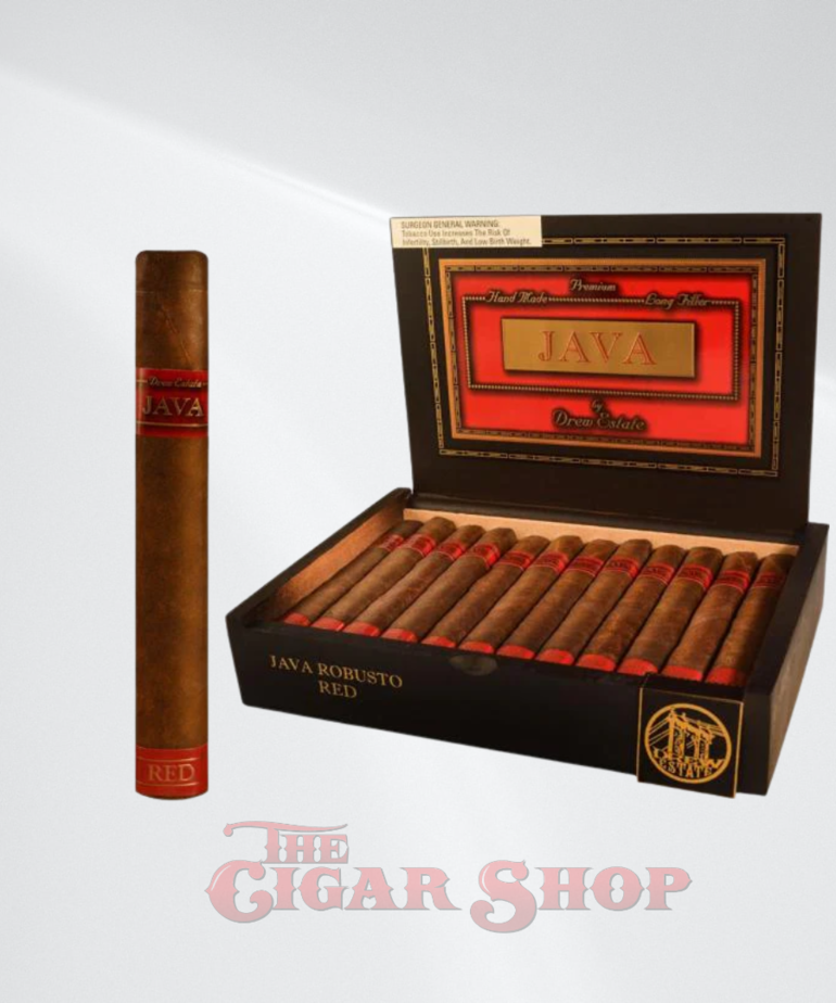 Java by Drew Estate Red Robusto 5.5x50 Box of 24