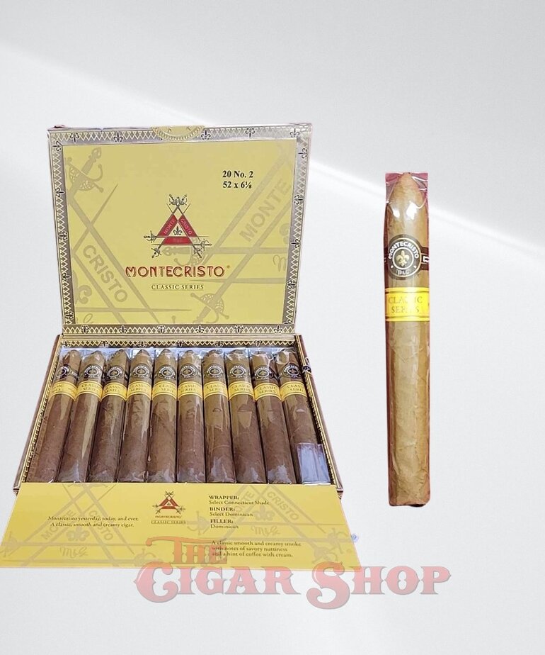 MonteCristo Classic No. 2 Box-Pressed 6 1/8x52 Box of 20