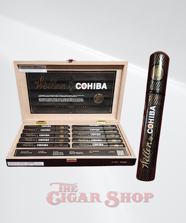 Cohiba Weller by Cohiba 2023 Toro Tubo 6x50 Box of 10