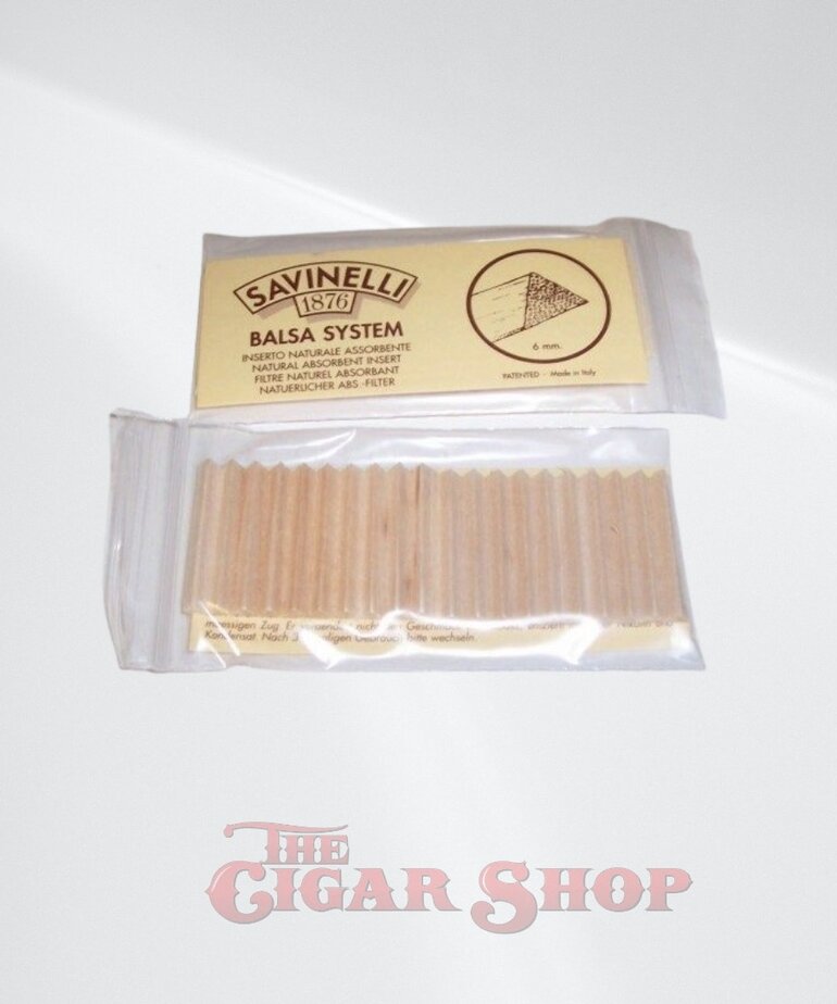 Savinelli Savinelli Balsa System 6mm filters