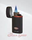 Lotus Matrix Triple Torch lighter with Punch - Black Matte
