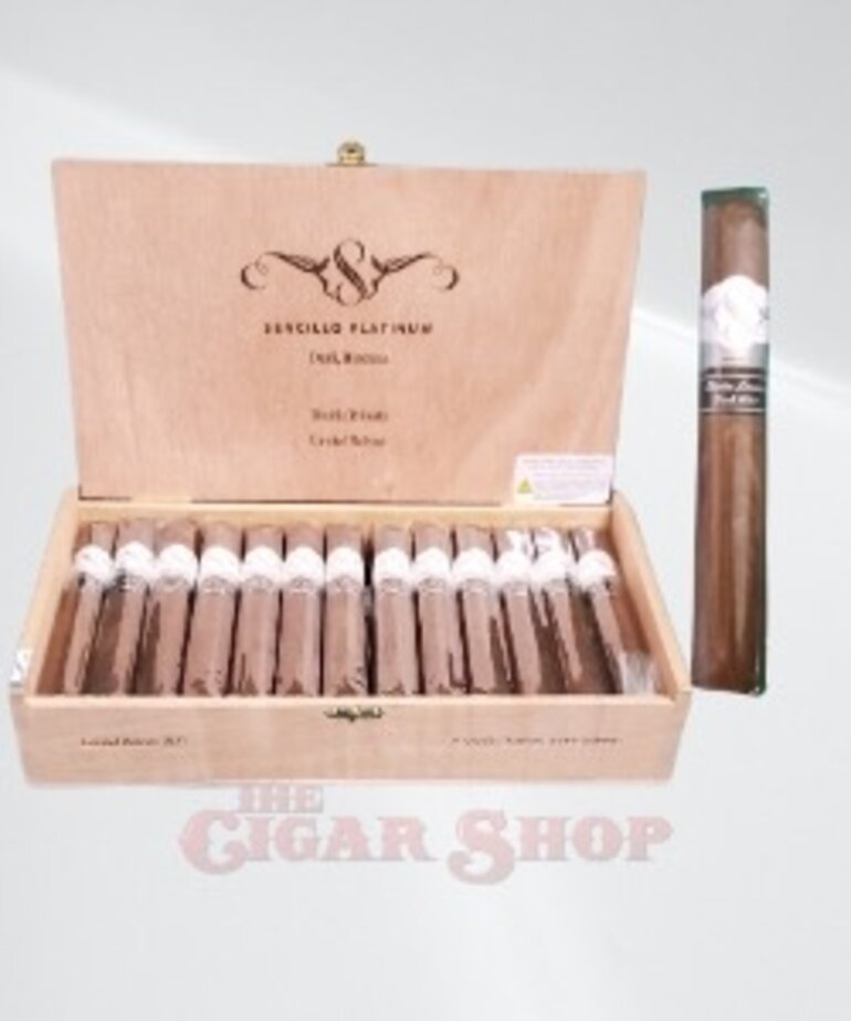 Sencillo Sencillo Platinum Double Robusto 52x5.75 Box of 25