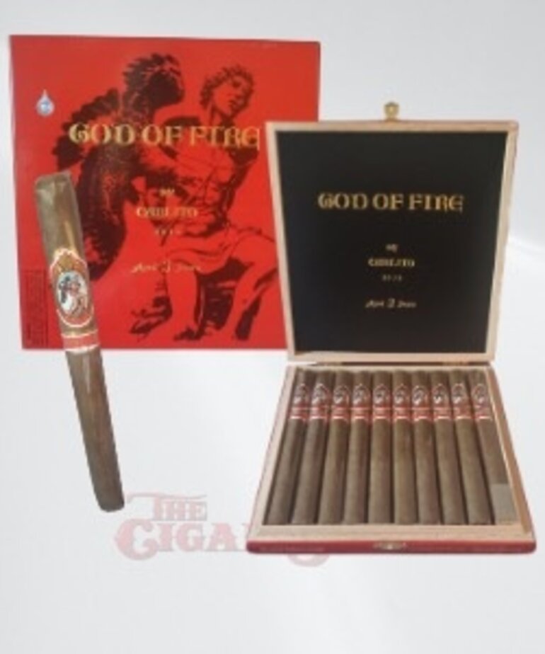 God of Fire God of Fire by Carlito Double Corona 49x7 5/8