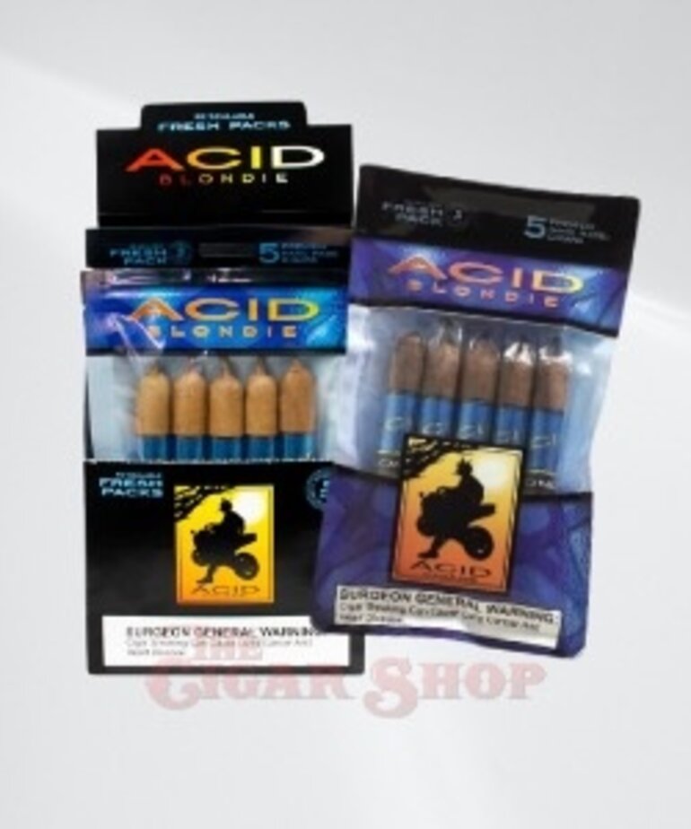 Acid Acid by Drew Estate Blondie 4x38 Pack of 5 Sleeve of 5