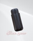 2-Finger Leather Case - Black 6 7/8x2.25