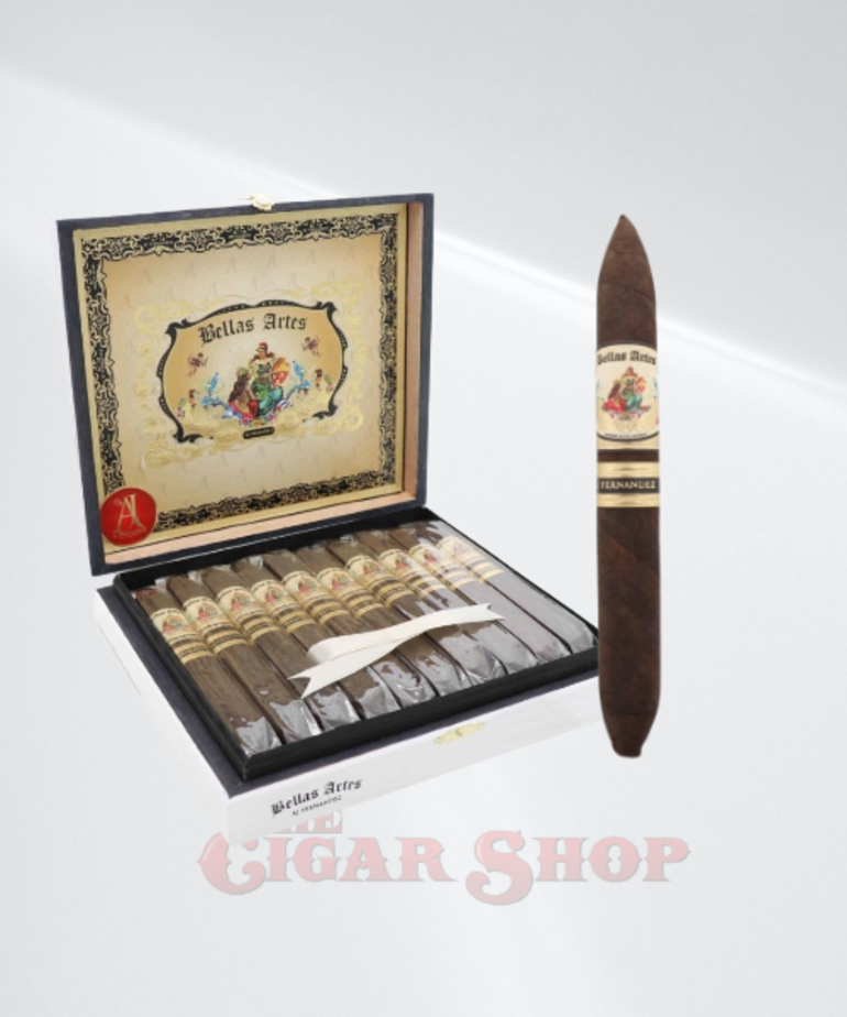 Bellas Artes by AJ Fernandez Maduro Figurado 6.5x52 Box of 20