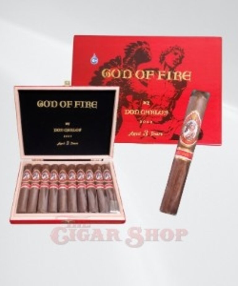 God of Fire God of Fire by Don Carlos Robusto 50x5.25